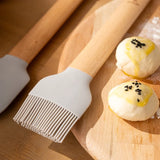 Emsan Soft Silicone Brush and Spatula Set