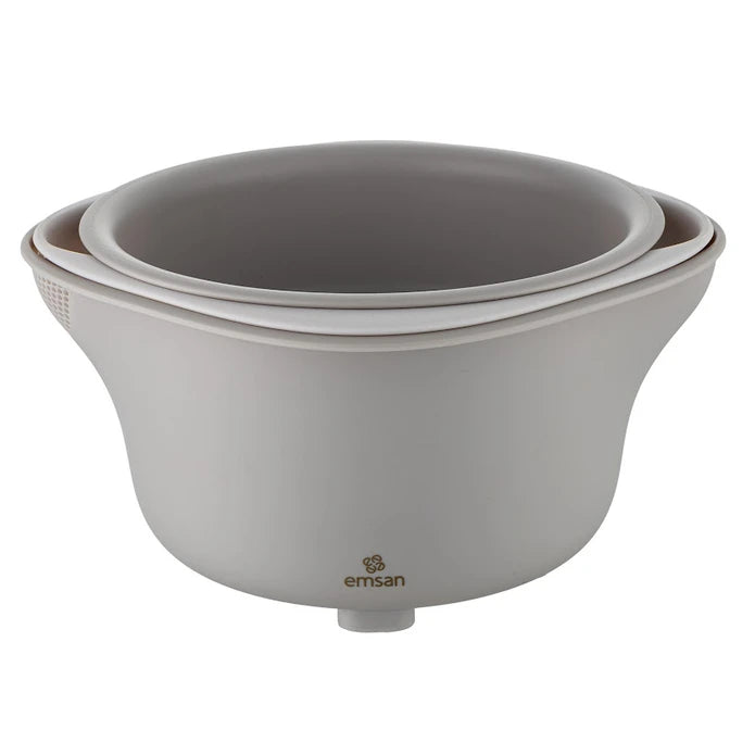 Emsan Soft 3-Piece Strainer Set