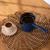 Emsan Hasbahçe Enamel Coffee Pot – 10 cm