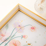 Emsan Flora Tray Gold – 31×46 cm