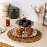 Emsan Hasbahçe Enamel Tiered Cookie Tray 21 x 29 cm
