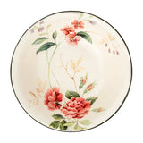 Istanbul Porcelain Heybeli 24-Piece Dinner Set for 6 People