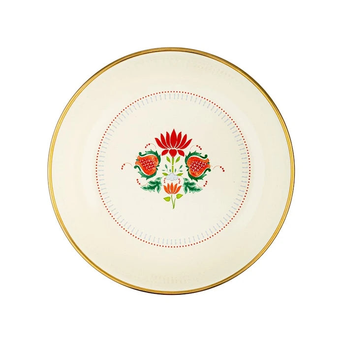 Emsan Nar Enamel Deep Plate 18 cm