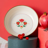 Emsan Nar Enamel Deep Plate 18 cm