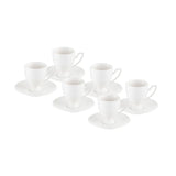 Istanbul Porcelain Mahir 6-Person Coffee Cup Set 90 ml