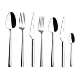 Prime Penta Gold 84-Piece Cutlery Set for 12 People with Luxury Box