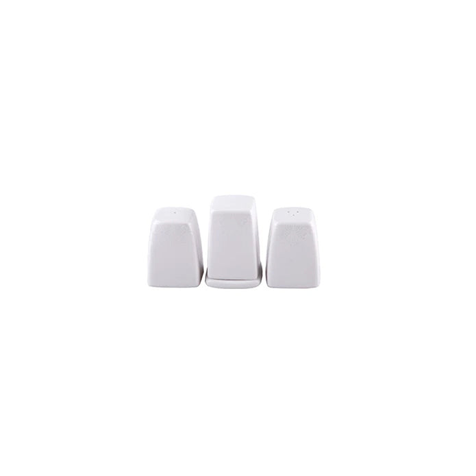Emsan Fine Bone Meyra 61-Piece 12-Person Square Dinner Set
