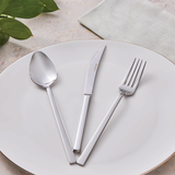 Emsan Talia 60-Piece 12-Person Boxed Fork, Spoon, and Knife Set