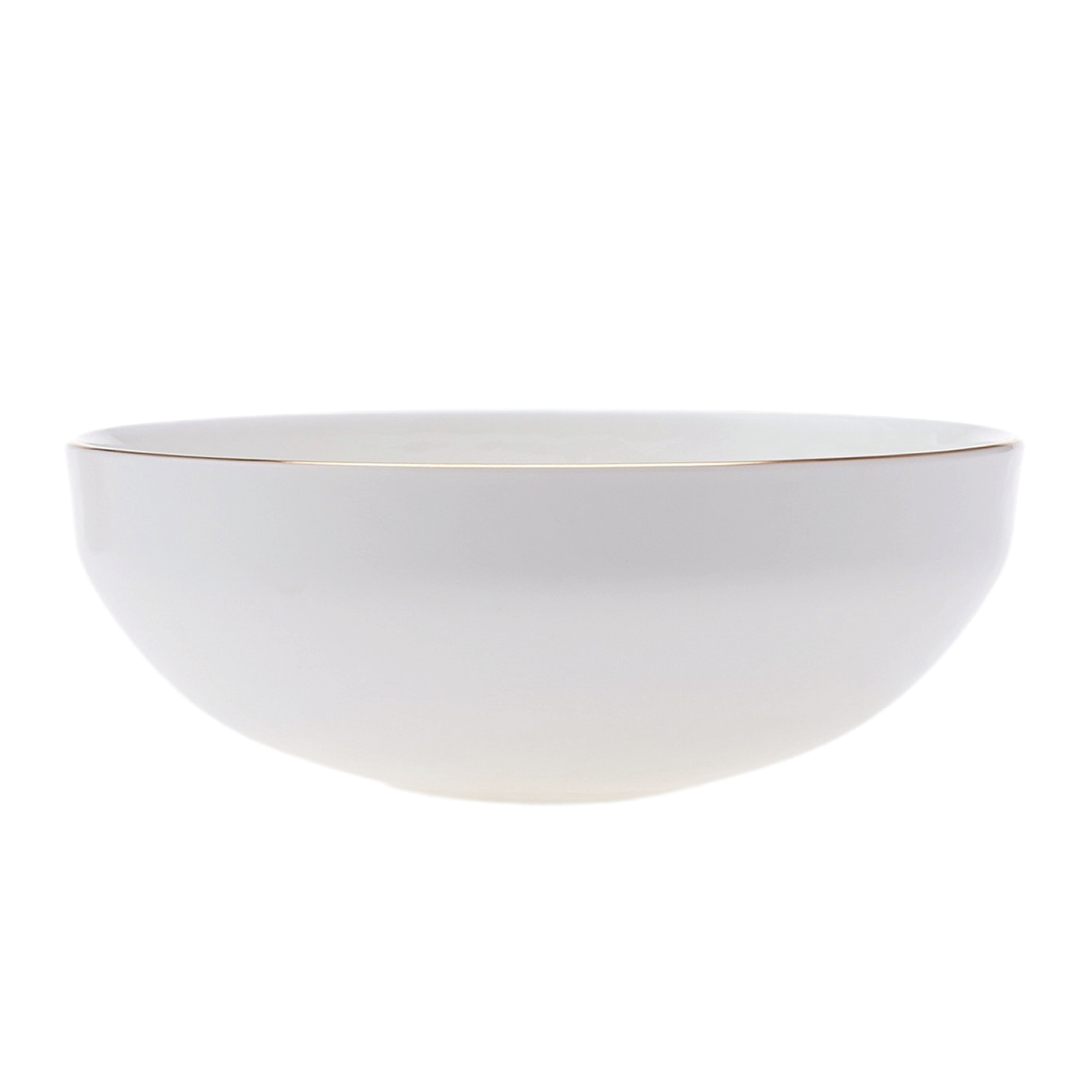 Emsan Freya Fine Bone 60-Piece 12-Person Round Dinner Set Gold