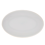 Emsan Freya Fine Bone 60-Piece 12-Person Round Dinner Set Gold