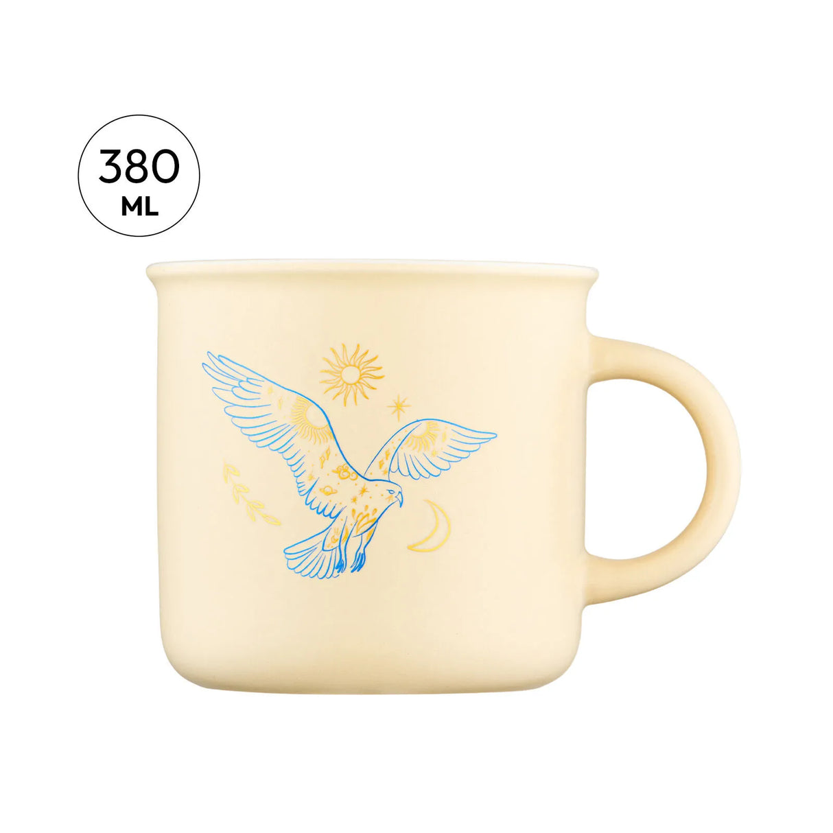 Emsan Bird Mug, Beige