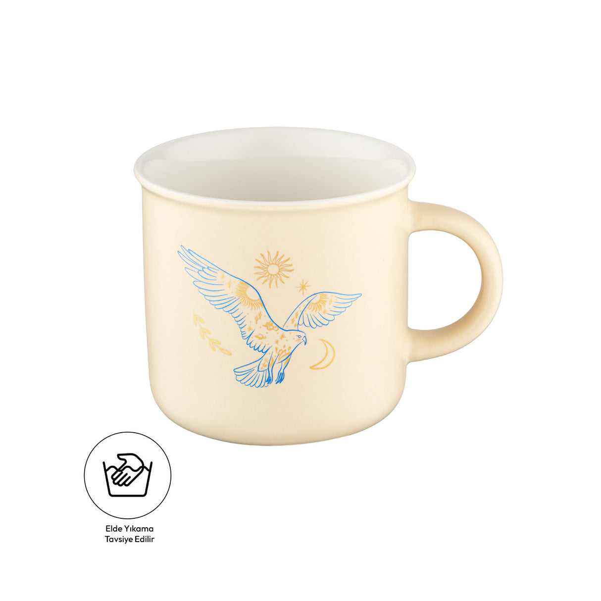 Emsan Bird Mug, Beige
