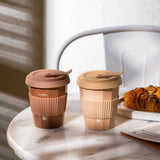 Emsan Coffee Mug, Light Brown