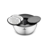 Demre 3In1 Multipurpose Storage Container, Black