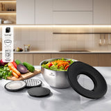 Demre 3In1 Multipurpose Storage Container, Black