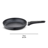 Emsan Diamente Pan 26 Cm, Black