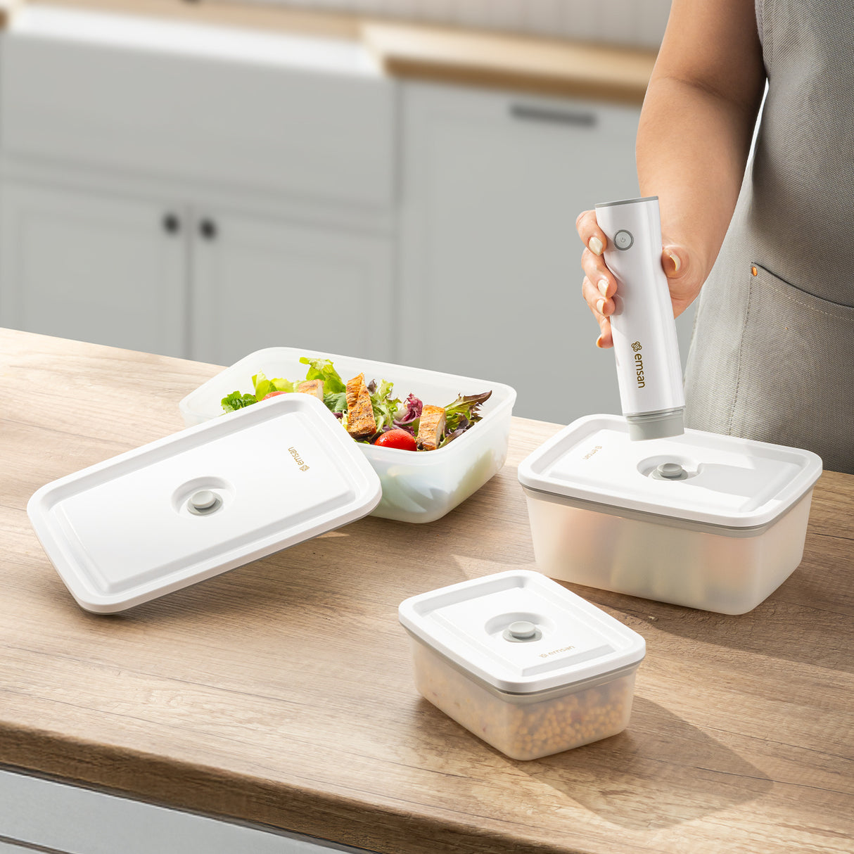 Ems Freshlock Vacuum Machine Storage Container