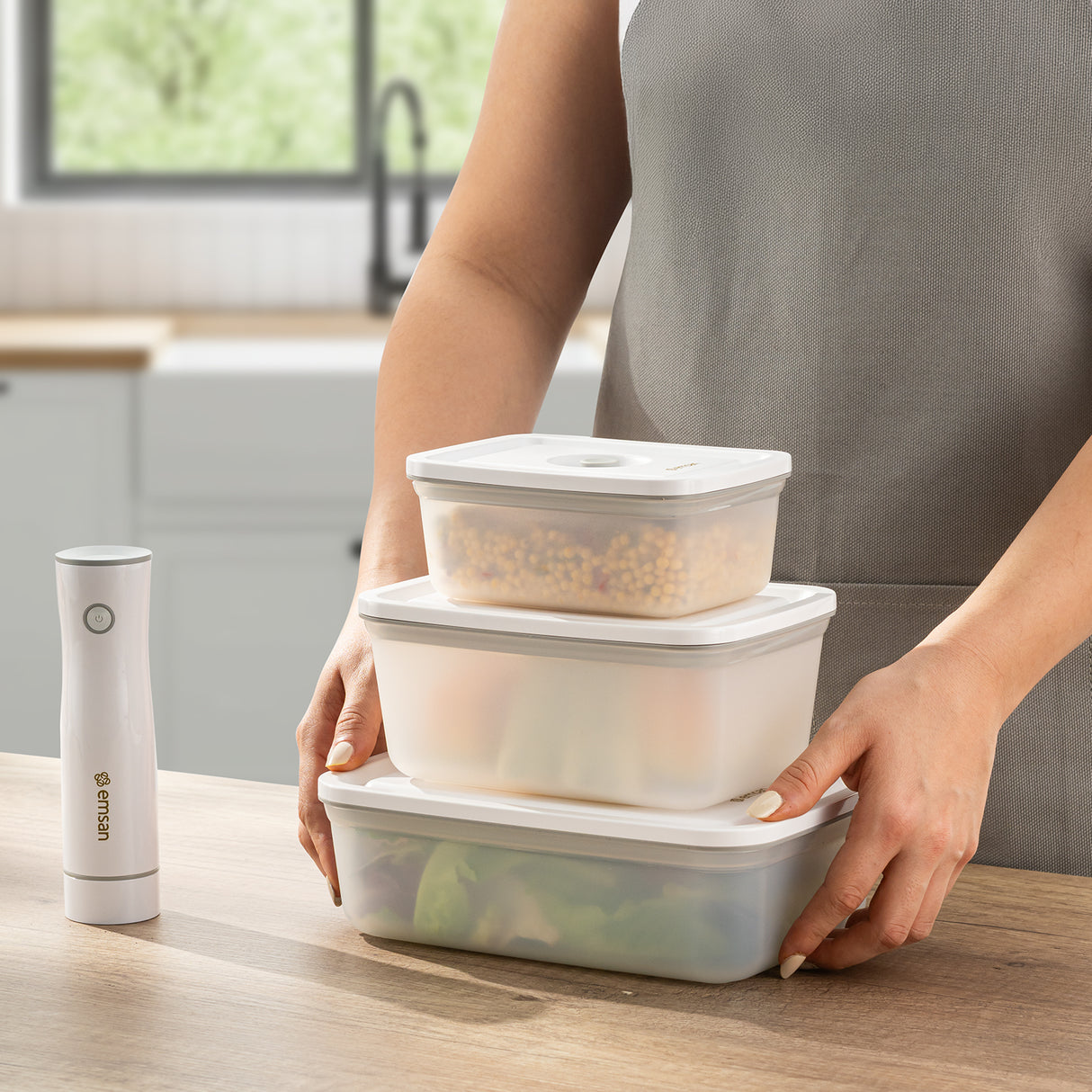 Ems Freshlock Vacuum Machine Storage Container