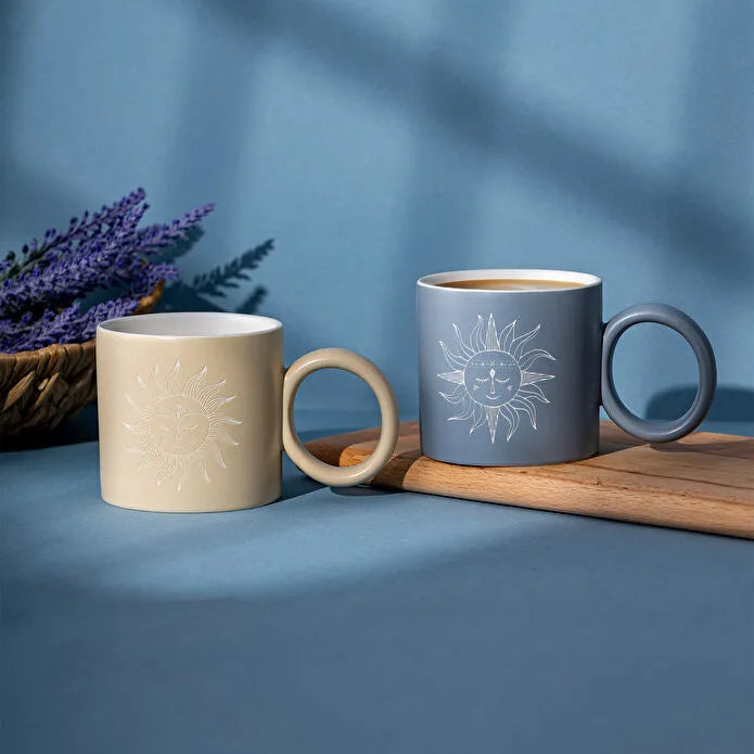 Emsan Güneş Beige Mug, Beige