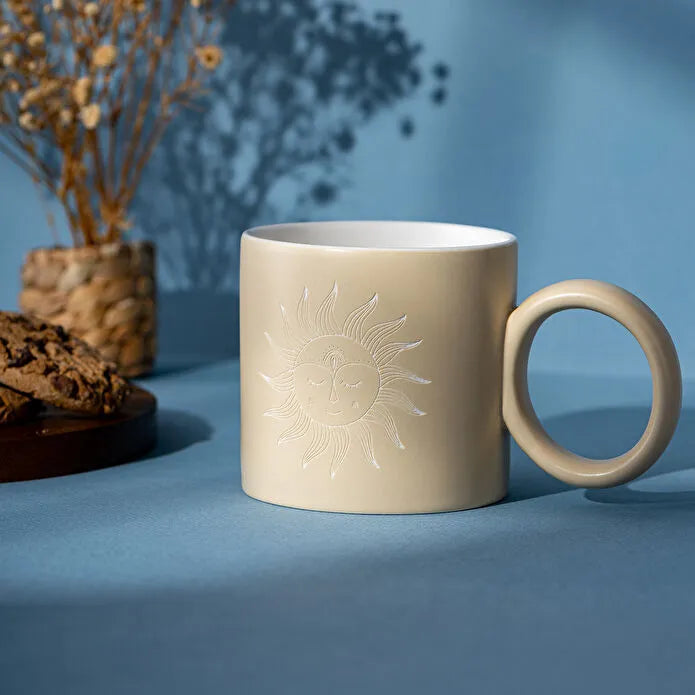 Emsan Güneş Beige Mug, Beige