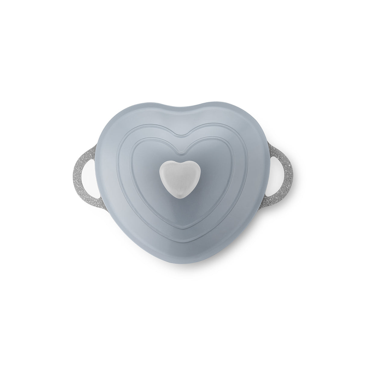 Emsan Heart Döküm Pot, Grey