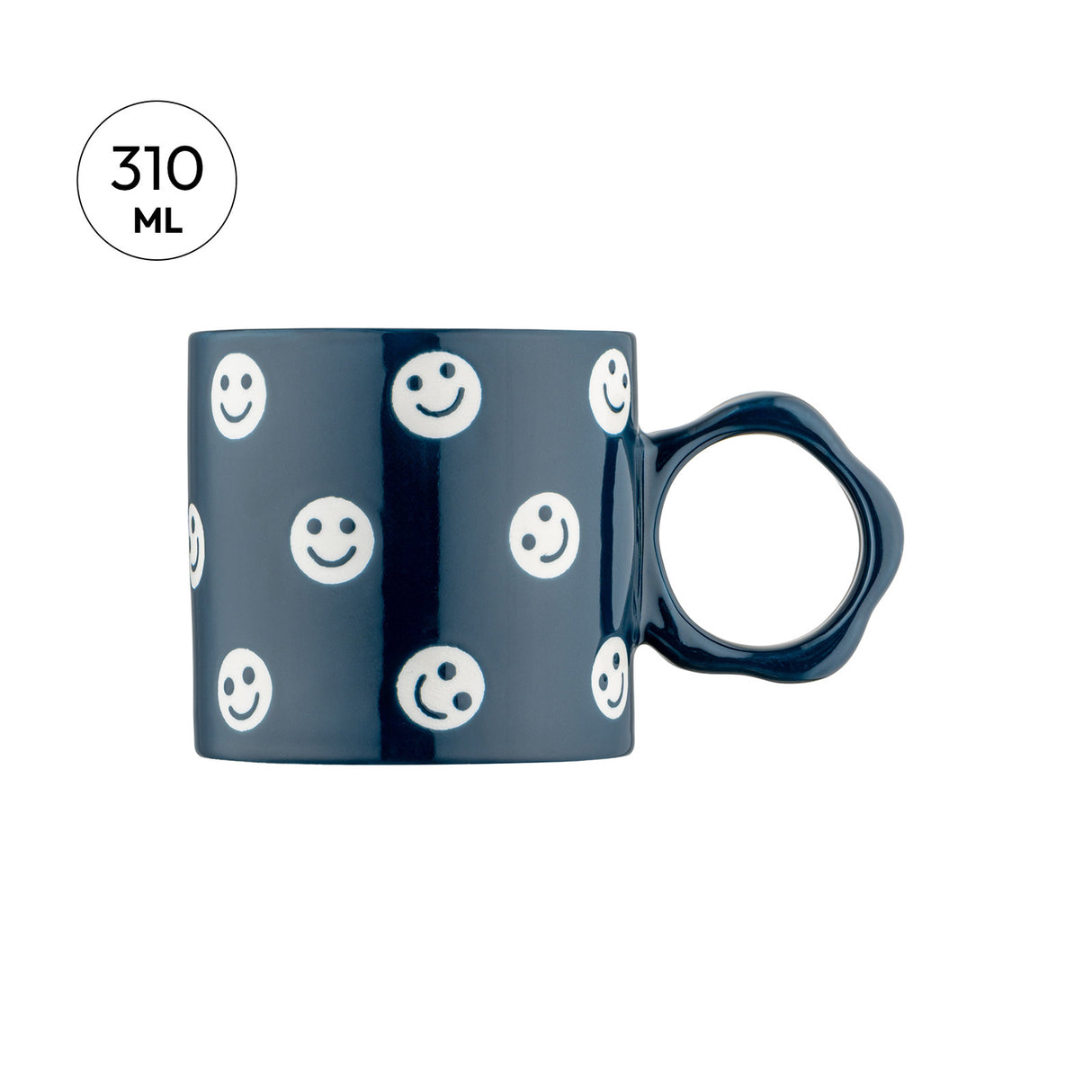Emsan Smile Mug, Koyu Blue