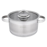 Emsan Karya 8-Piece Induction-Based Stainless Steel Cookware Set