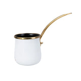 Emsan Troy Medium Coffee Pot – White